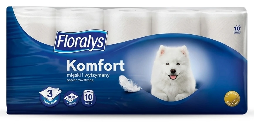Papier toaletowy Floralys Komfort