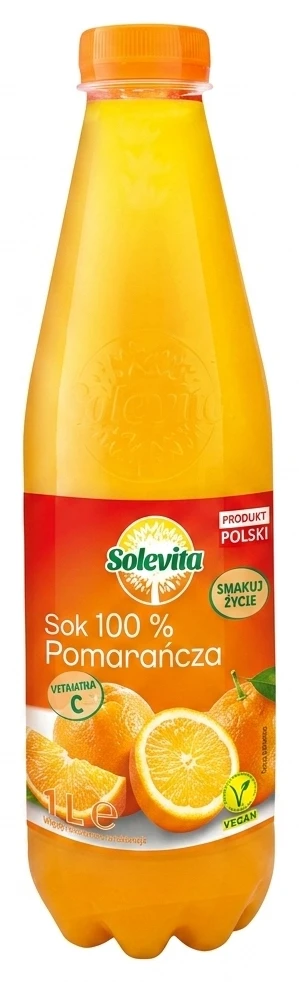 Solevita Sok 100% pomarańcza