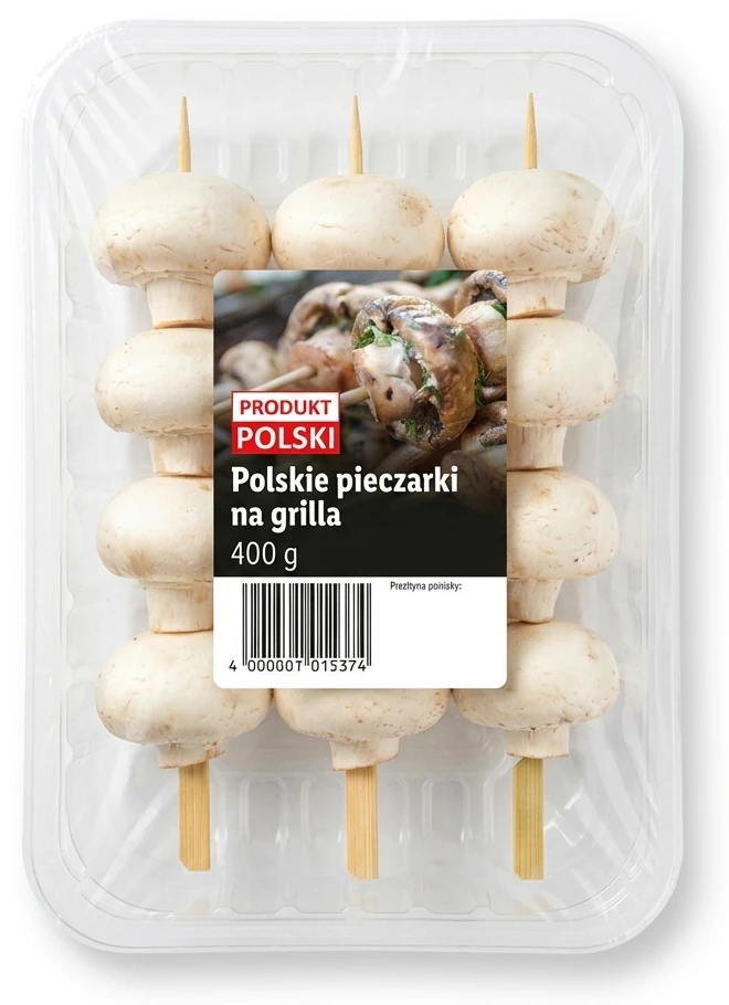 Polskie pieczarki na grilla
