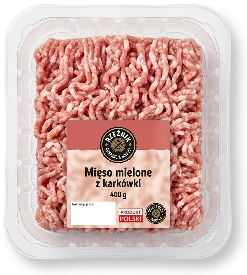 Mięso mielone z karkówki