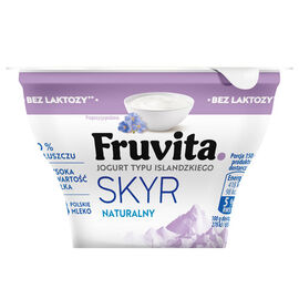 Fruvita Skyr naturalny bez laktozy 150 g