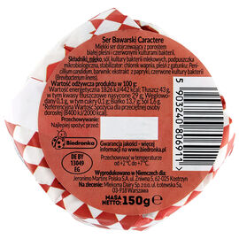 Delikate Kremowy bawarski ser Caractere 150 g