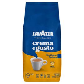 Lavazza Crema E Gusto Tradizione Italiana Mieszanka palonych ziaren kawy 1000 g