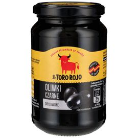 EL Toro Rojo Oliwki czarne drylowane 340 g