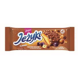 Goplana Jeżyki Classic ciastka w czekoladzie mlecznej 140 g