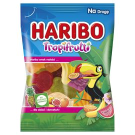 Haribo Żelki owocowe Tropifrutti 85 g