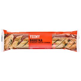Yeemy Bagietka do opiekania z masłem i czosnkiem 175 g