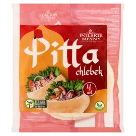 Polskie Młyny Pitta chlebek (4 szt.) 250 g