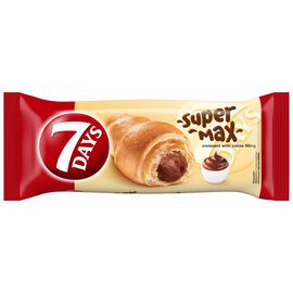 7Days Super Max rogalik z ciasta francuskiego z nadzieniem kakaowym 110 g
