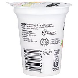 Fruvita Pure Jogurt owoce truskawka banan jabłko 150 g