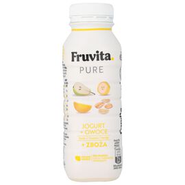 Fruvita Pure jogurt owoce + zboża o smaku banan, gruszka, mango 250 g