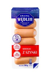 Kraina Wędlin Serdelki z szynki 300 g