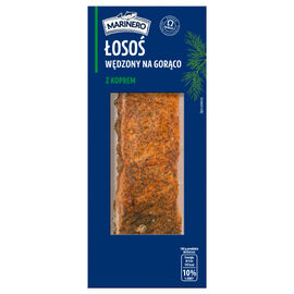 Marinero Łosoś wędzony na gorąco z koperkiem 125 g