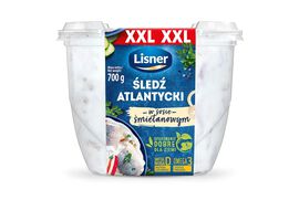 Lisner Śledź atlantycki w sosie śmietanowym 700 g