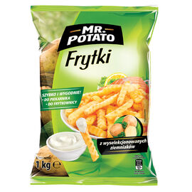 Mr. Potato Frytki karbowane 1 kg
