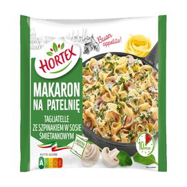 Hortex Makaron na patelnię tagliatelle z sosem szpinakowym 450 g