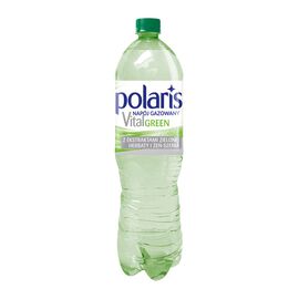 Polaris VitalGreen Napój gazowany z ekstraktami zielonej herbaty i żeń-szenia 1,5 l