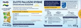 FRoSTA Złote paluszki rybne z fileta 450 g