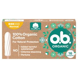 O.B. Tampony Organic Normal 16 szt.