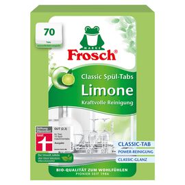 Frosch Limonkowe tabletki do zmywarki (70 szt.) 1050 g