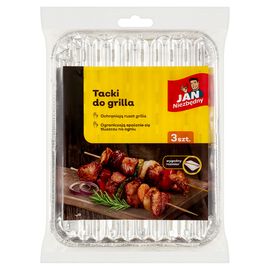Jan Niezbędny Tacki do grilla 3 szt.