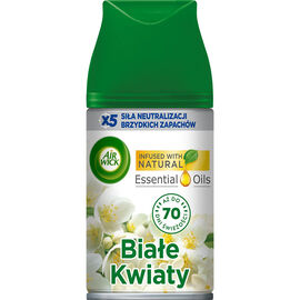 Air Wick Odświeżacz powietrza Freshmatic białe kwiaty wkład 250 ml