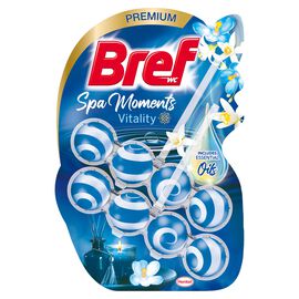 Bref Zawieszka myjąco-zapachowa do muszli WC Spa Moments Vitality 2 x 50 g