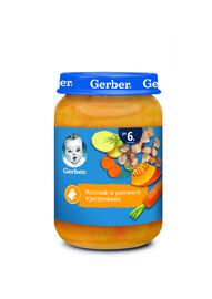 Gerber Obiadek Kurczak w potrawce z jarzynkami po 6 miesiącu 190 g