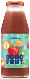 Bobo Frut Nektar jabłko truskawka po 12 miesiącu 300 ml