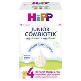 HiPP Junior Combiotik 4 Produkt na bazie mleka dla małych dzieci po 2. roku 550 g