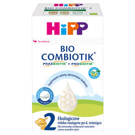 HiPP 2 BIO Combiotik Ekologiczne mleko następne dla niemowląt po 6. miesiącu 550 g