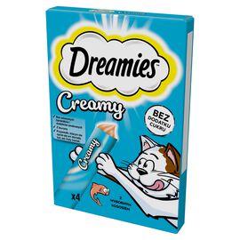 Dreamies Creamy Karma uzupełniająca dla kotów z wybornym łososiem (4 x 10 g) 40 g