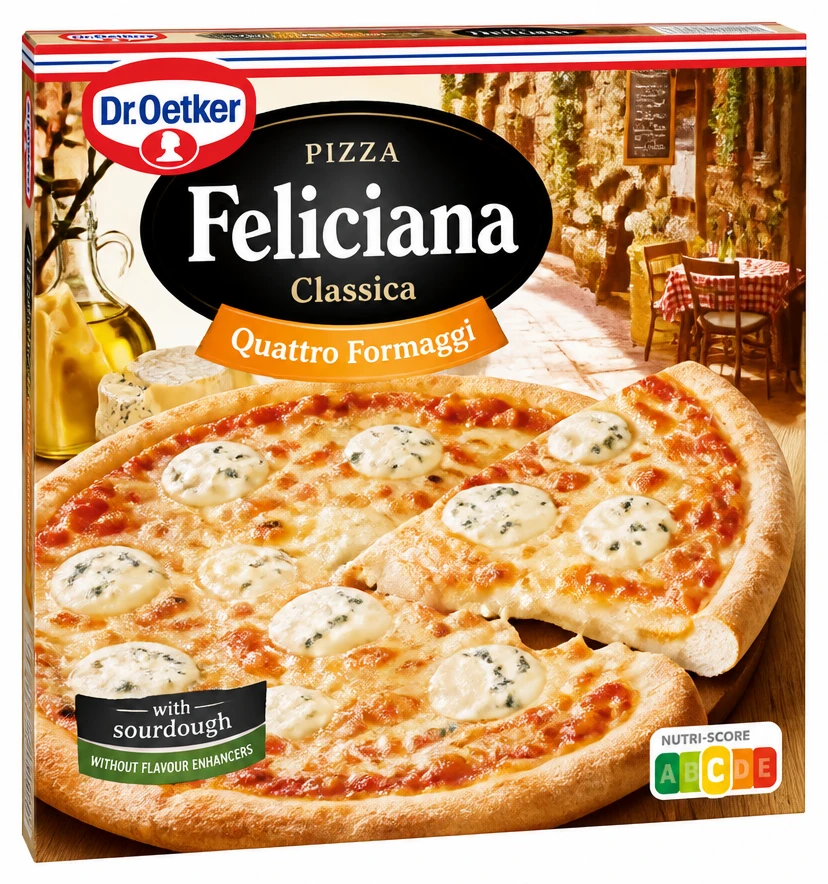 DR. OETKER Pizza Feliciana różne rodzaje
