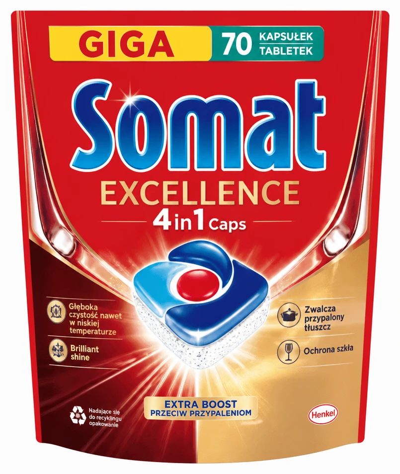SOMAT EXCELLENCE Kapsułki do zmywarki