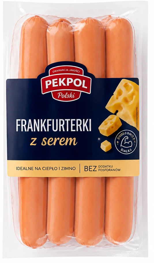 PEKPOL Frankfurterki z serem