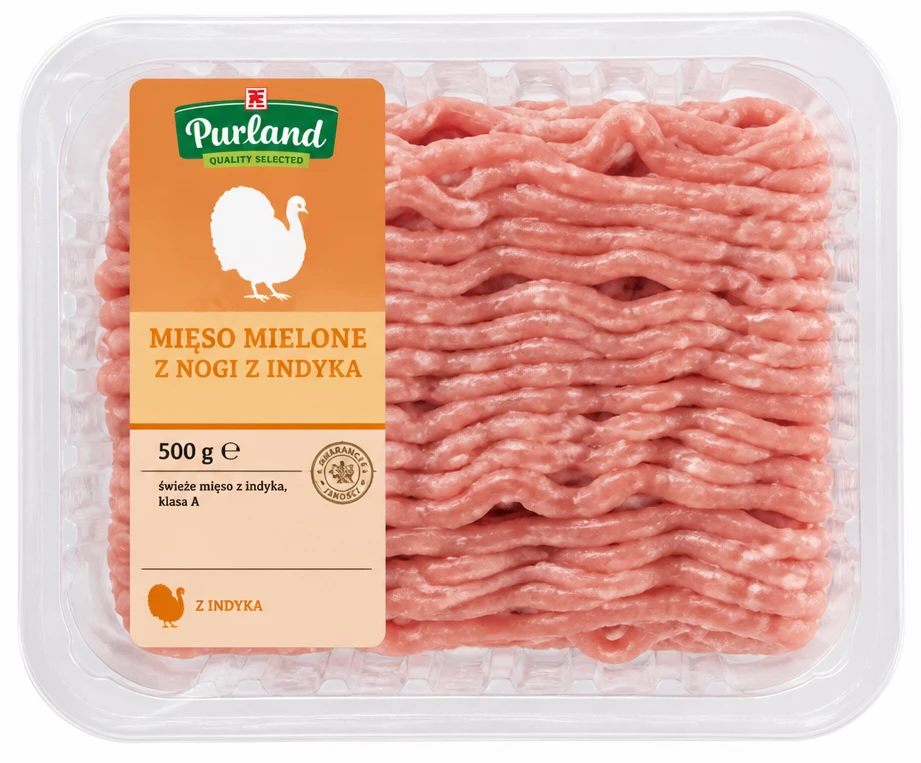 Mięso mielone z nogi z indyka