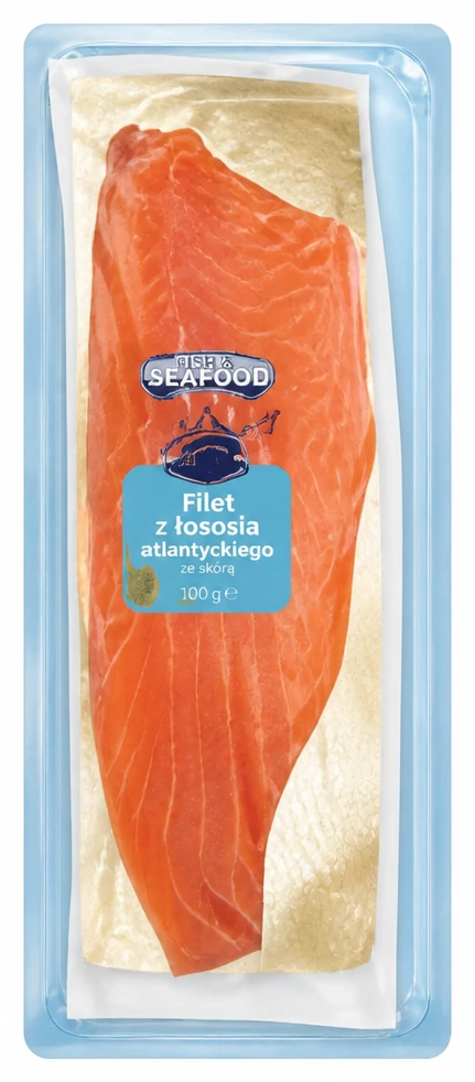 FISH & SEAFOOD Filet z łososia atlantyckiego ze skórą