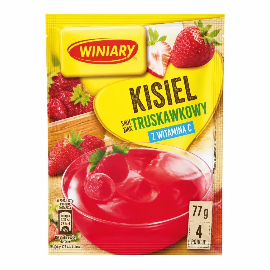 Kisiel truskawkowy Winiary 77g