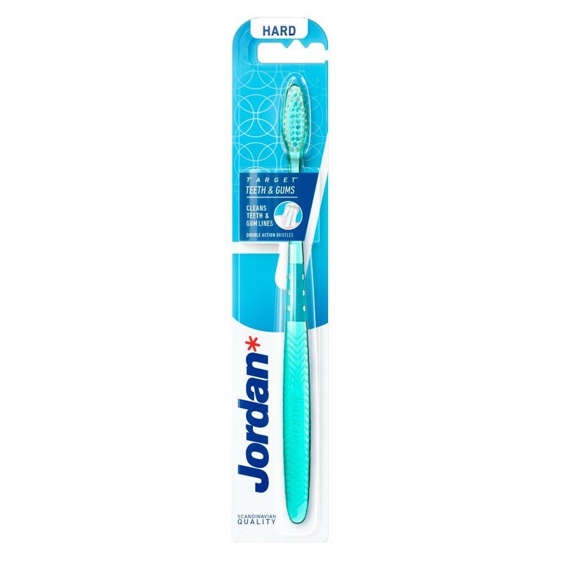 Szczoteczka do zębów Target Teeth & Gums, twarda Jordan 1 sztuka