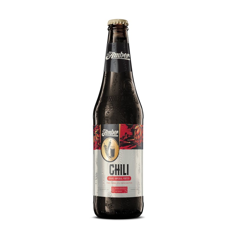 Piwo Chili Grand Imperial Porter alk.8% obj. Amber 500 ml