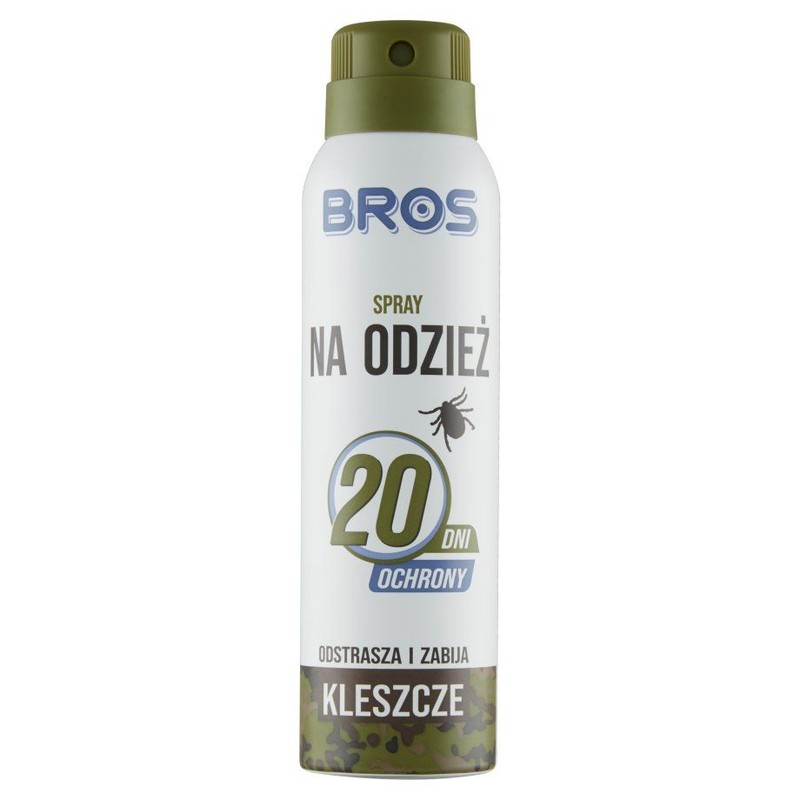 Spray na odzież przeciw kleszczom BROS 90 ml