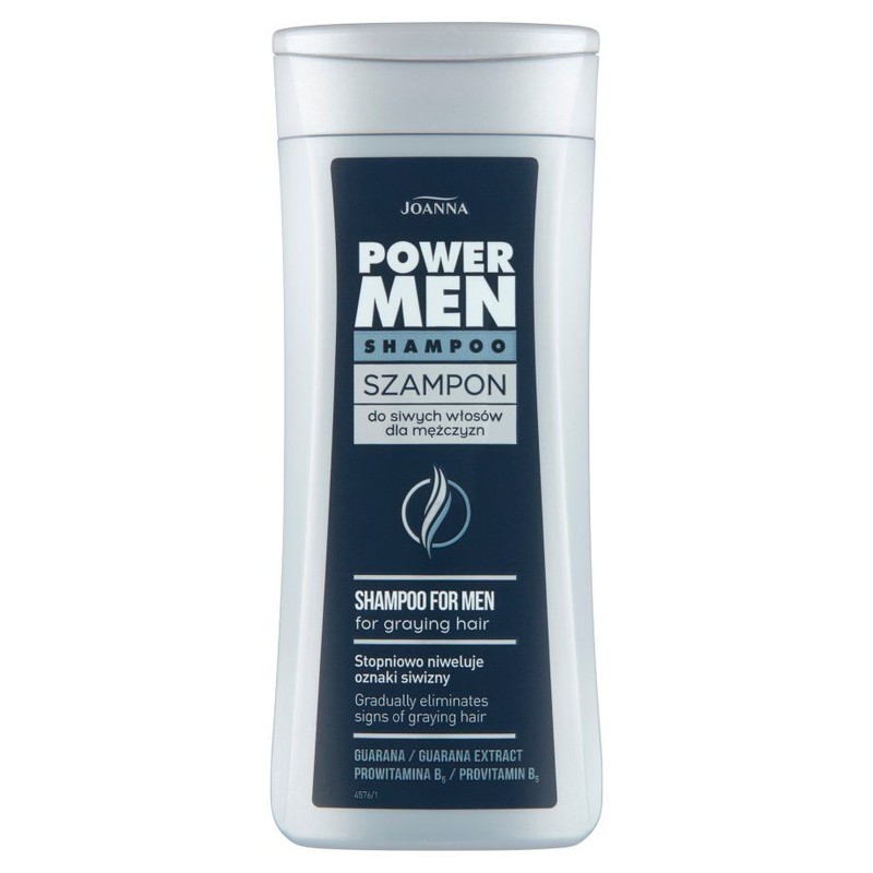 Power Men Szampon do siwych włosów  Joanna 200 ml