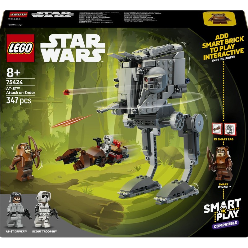 Star Wars™ SMART Play™: Atak AT-ST™ na Endor 75424 LEGO 1 sztuka