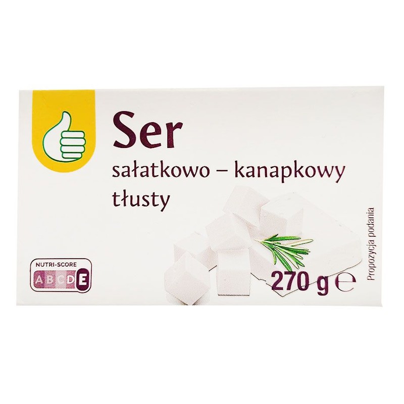 Ser sałatkowo-kanapkowy  Auchan 270 g