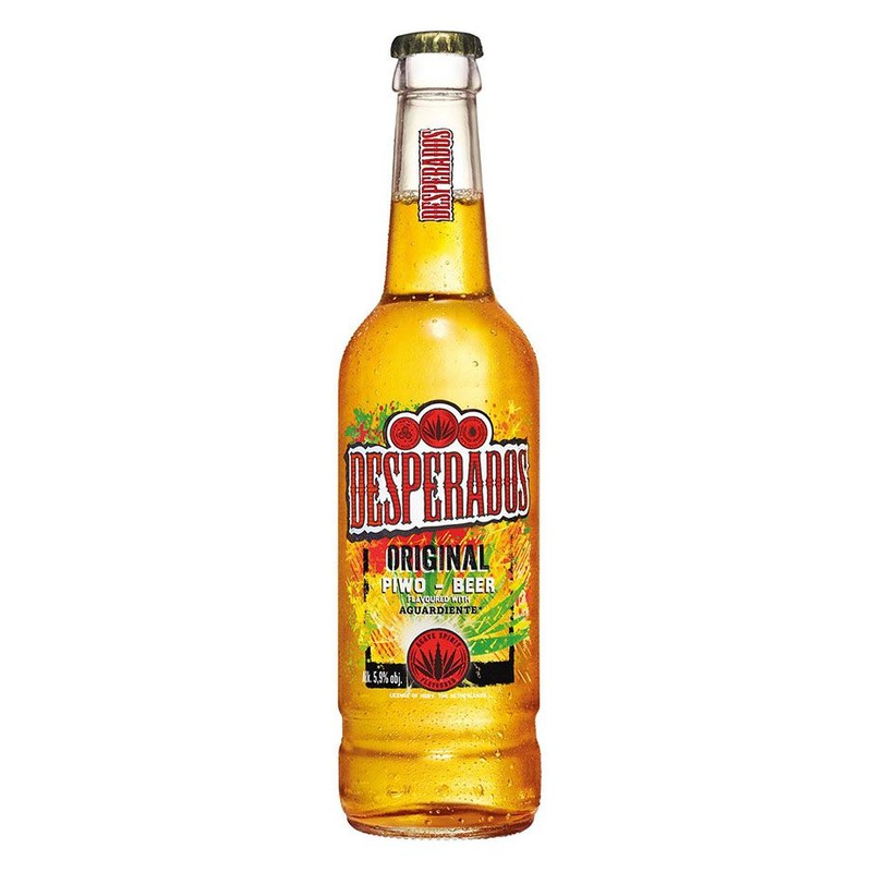 Piwo o smaku Tequilli alk. 5,9% obj.  Desperados 400 ml