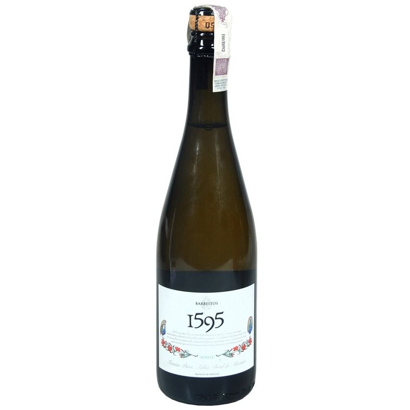 Wino białe wytrawne musujące 1595 alk. 10% obj. Barbeitos 750 ml