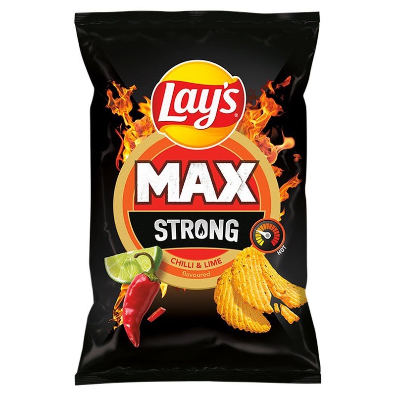 Chipsy Strong Chili  Lay's 120 g