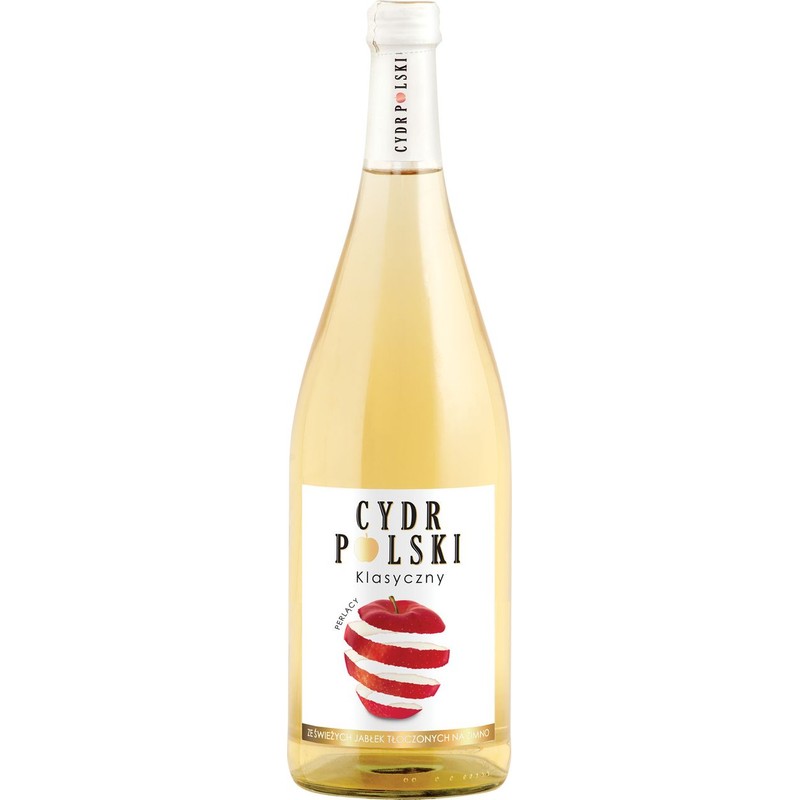Cydr Polski klasyczny półsłodki Cydr Polski 1 l