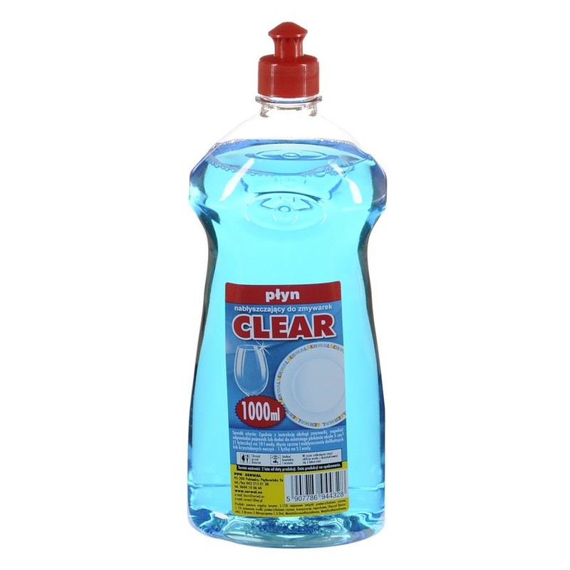 Płyn nabłyszczający do zmywarek Clear 1 l