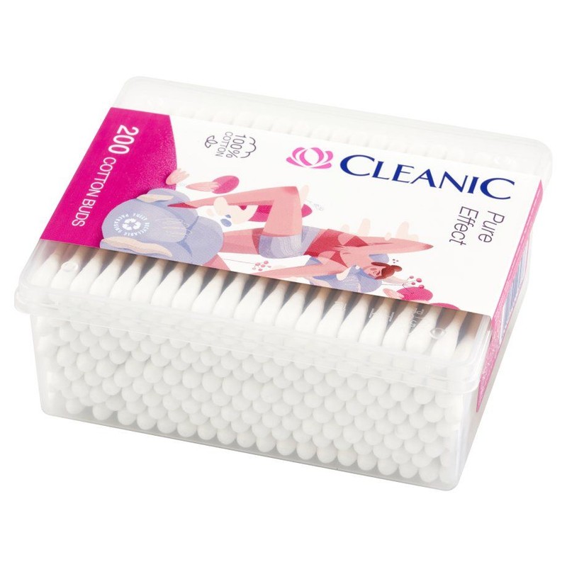 Patyczki higieniczne Cleanic 200 sztuk